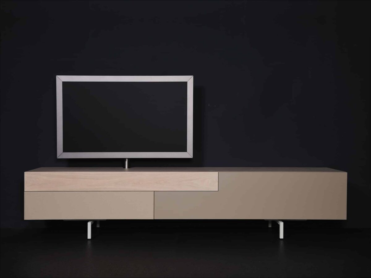 Castelijn Solo lowboard KS-L4R met tv-paal - Afbeelding 2