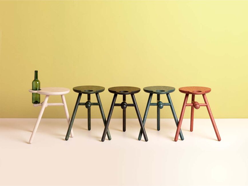 Pode Bottle Stool bijzettafel