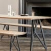 Studio HENK bench Butterfly rechthoekig