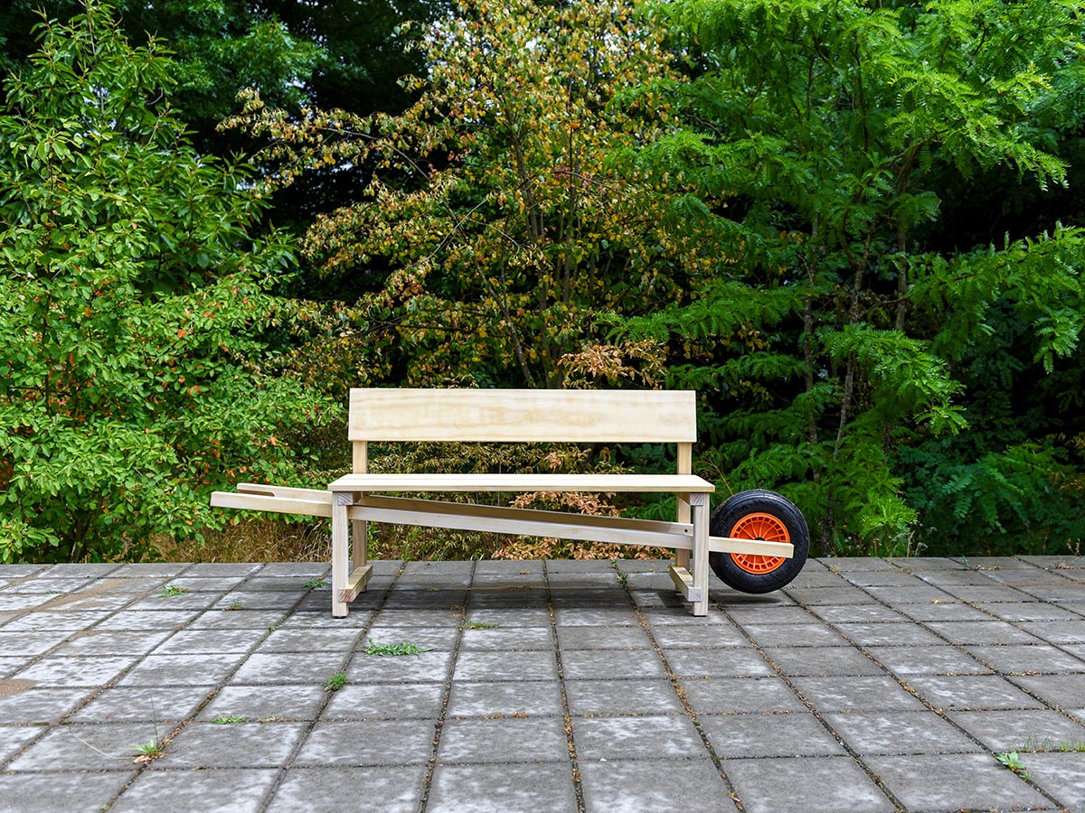 Weltevree Wheelbench eiken