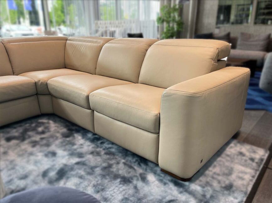 Natuzzi Italia Diesis hoekbank – showroommodel