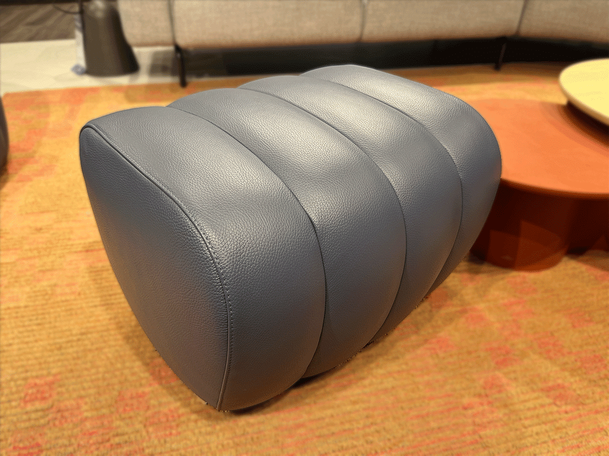 Pode Balini fauteuil & hocker - showroommodel - Afbeelding 6