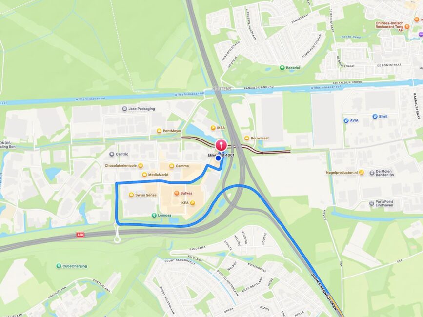 Bereikbaarheid Ekkersrijt