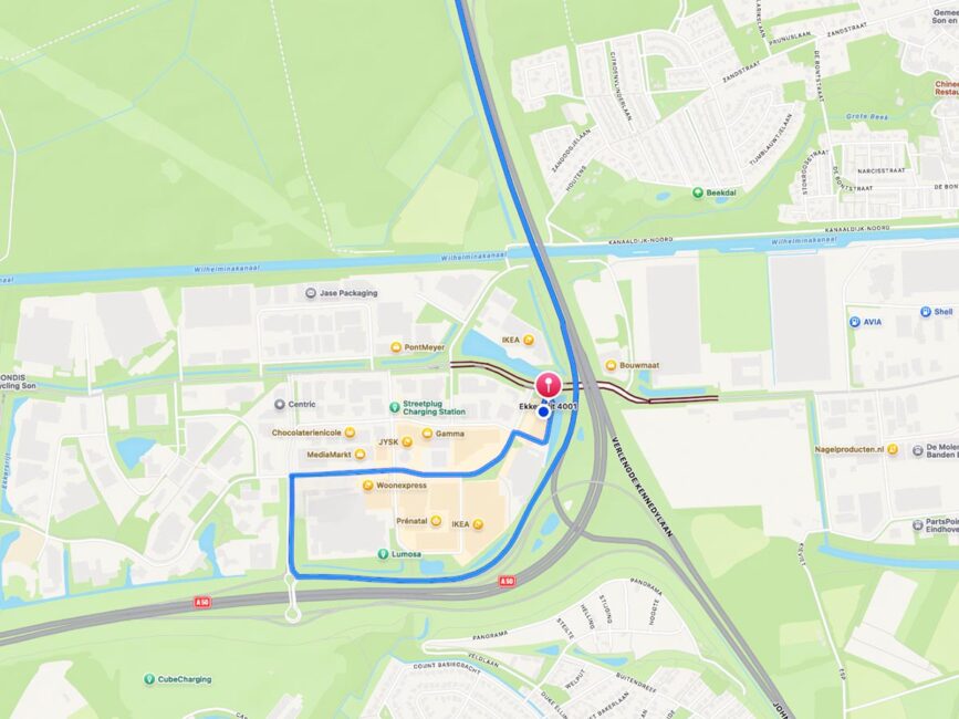 Bereikbaarheid Ekkersrijt