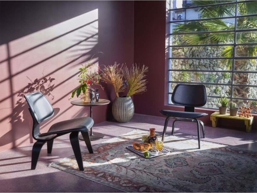 Vitra Eames LCW fauteuil