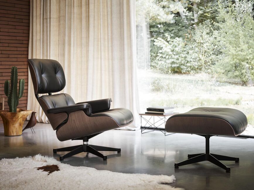 Vitra Eames Lounge Chair & Ottoman fauteuil