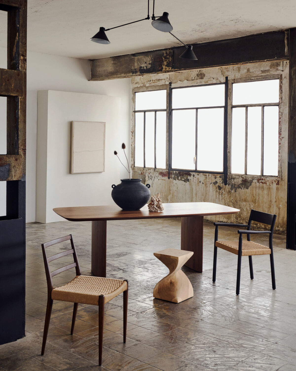 Kave Home Litto tafel van walnootfineer 200 x 100 cm - Afbeelding 2