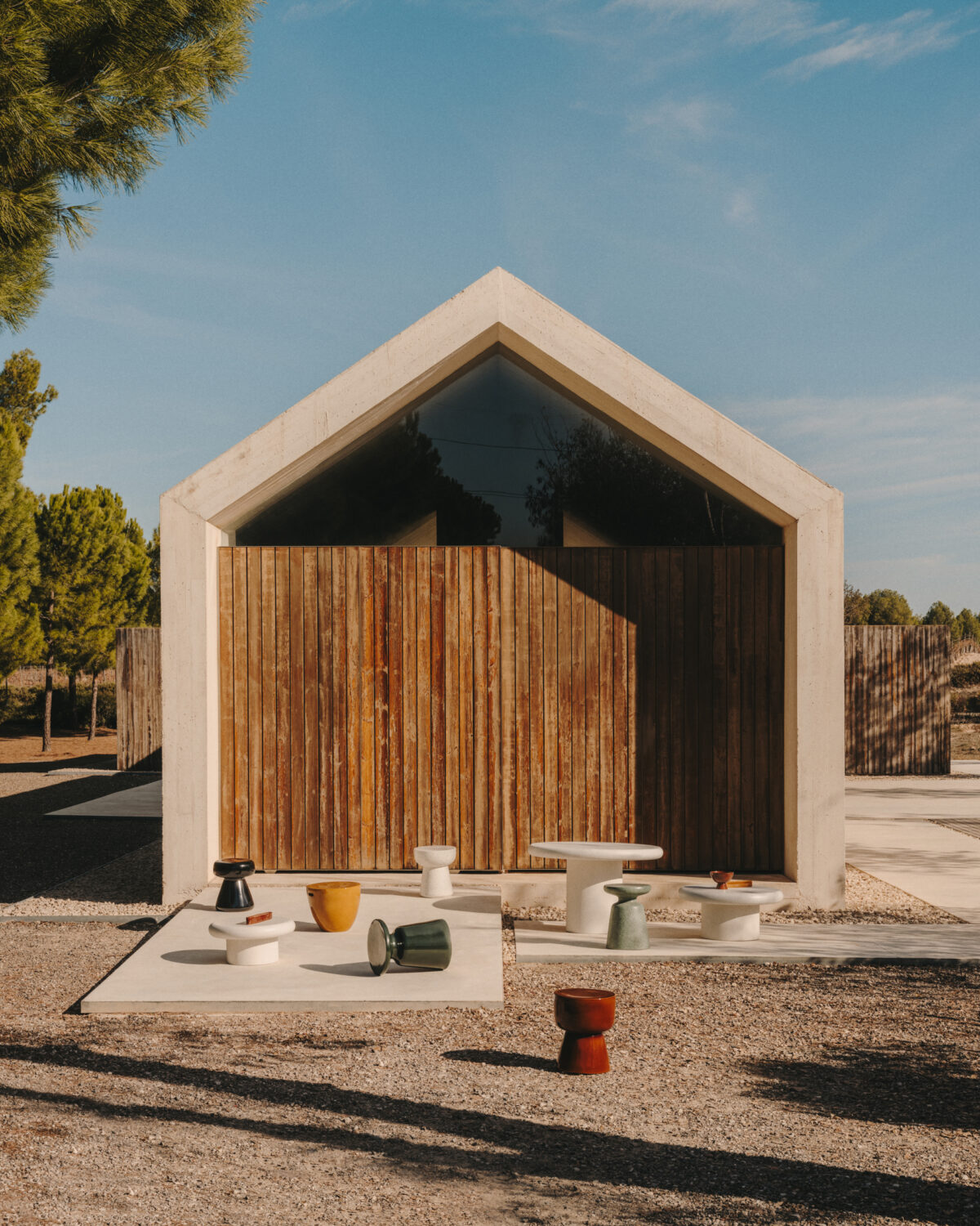 Kave Home Bijzettafel Pada van wit terrazzo Ø 40 cm - Afbeelding 4