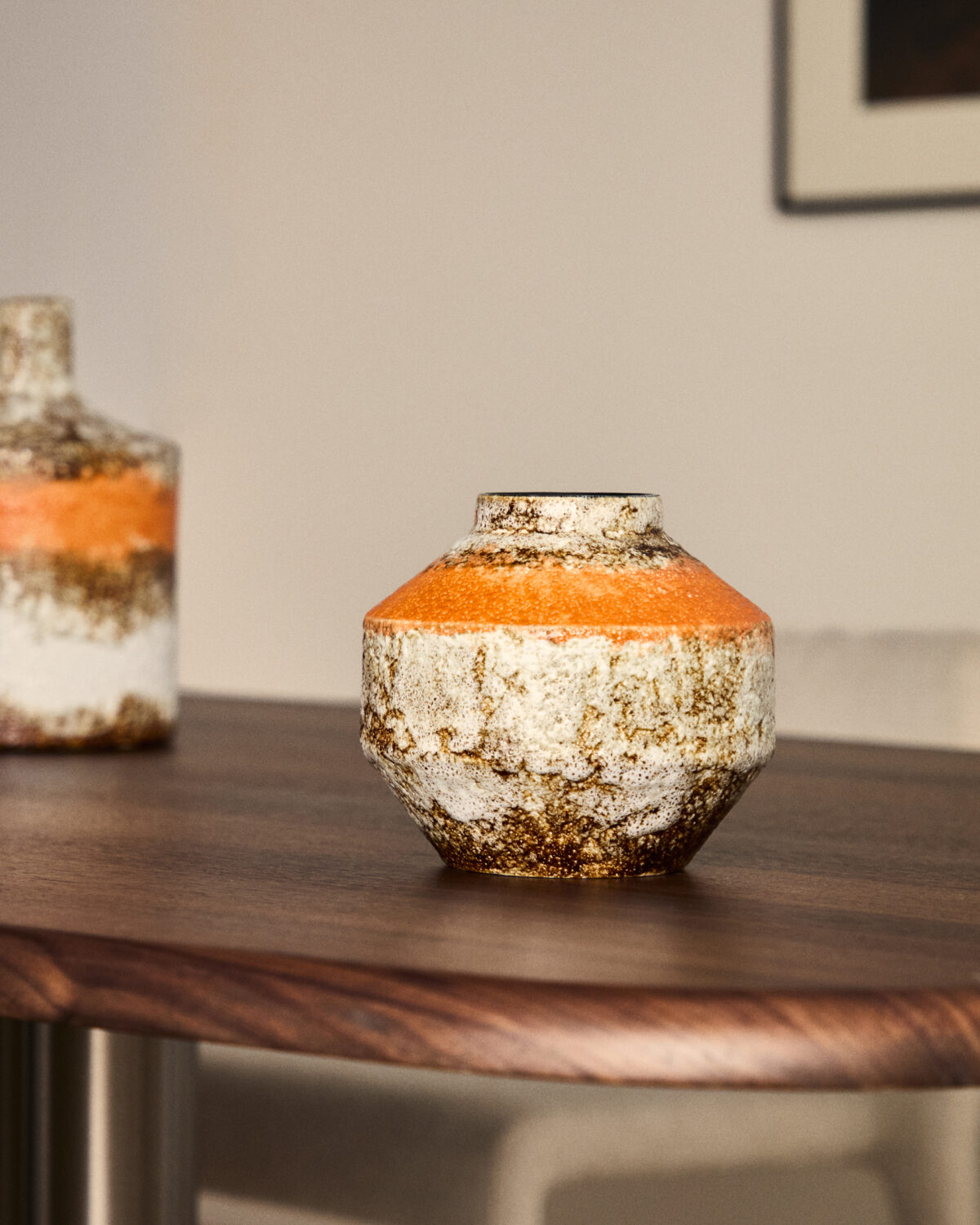 Kave Home Estin vaas van multicolour keramiek, 16,5 cm - Afbeelding 2