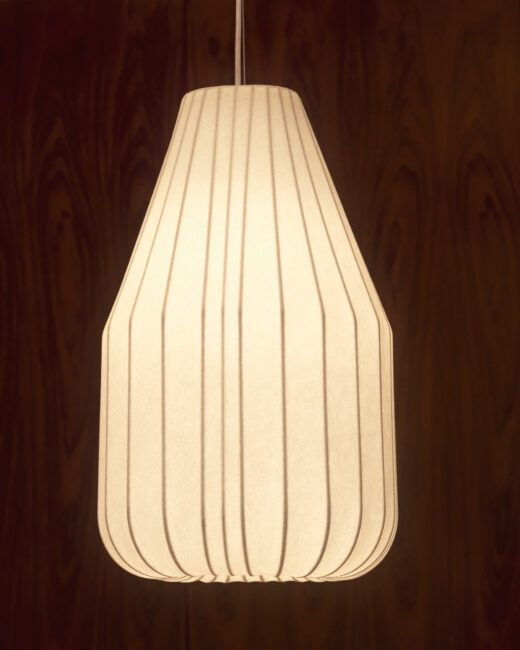 Kave Home Somar plafondlamp van synthetische vezels en stalen staven Ø30 cm