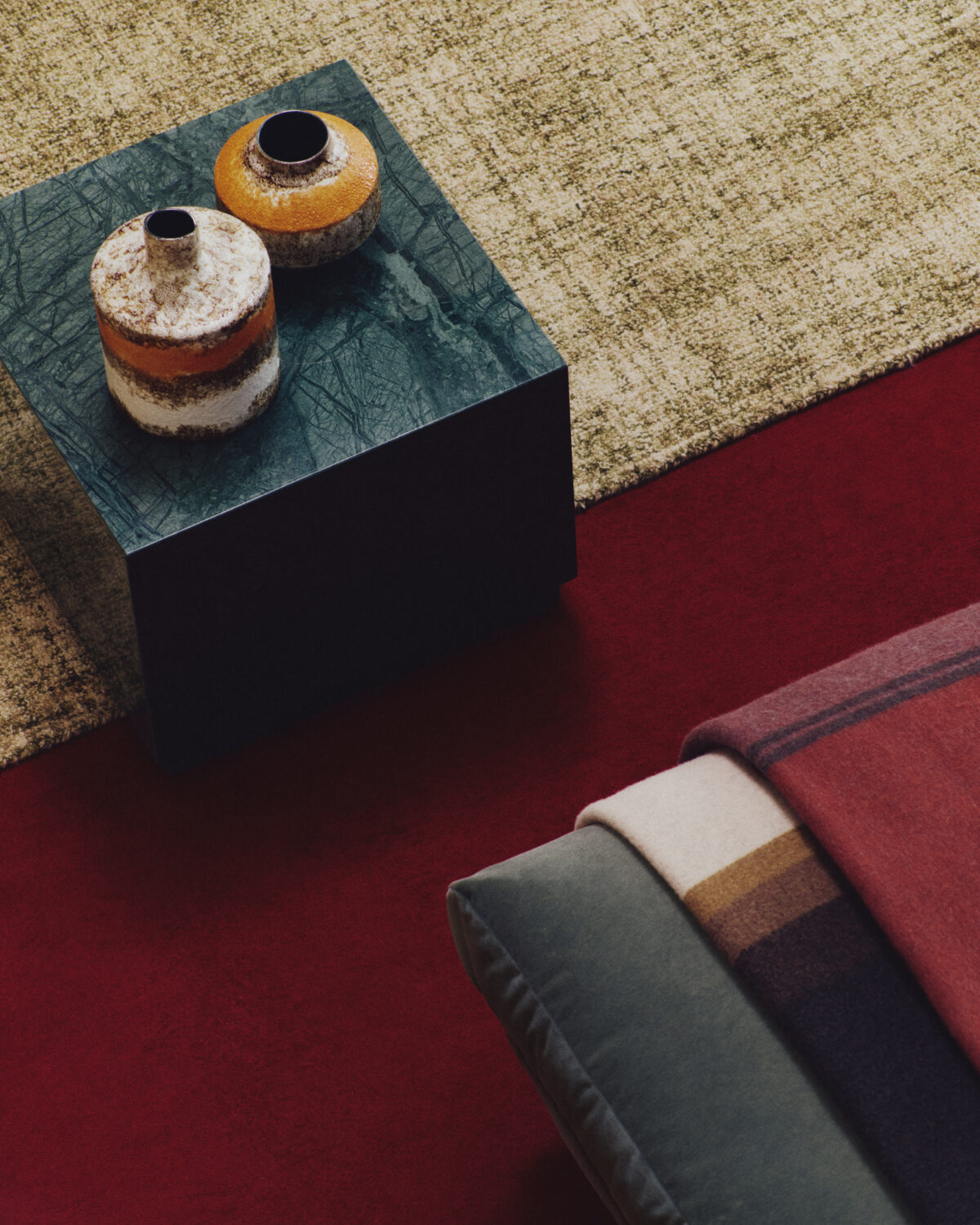 Kave Home Estin vaas van multicolour keramiek, 16,5 cm - Afbeelding 3