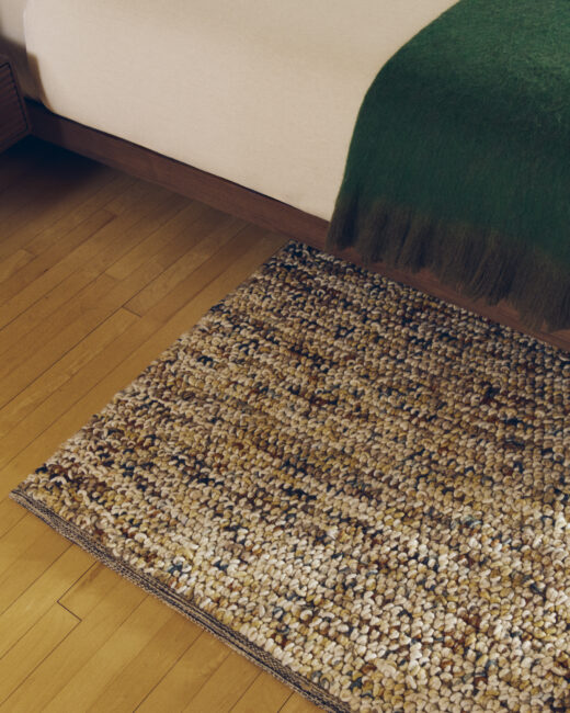 Kave Home Elanis wollen tapijt van veelkleurig bouclé 200 x 300 cm