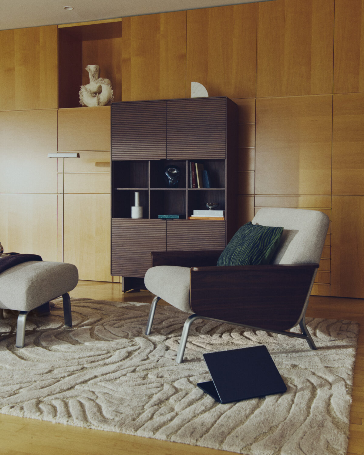 Kave Home Tribet wollen tapijt met zebrajacquard 200 x 300 cm - Afbeelding 2