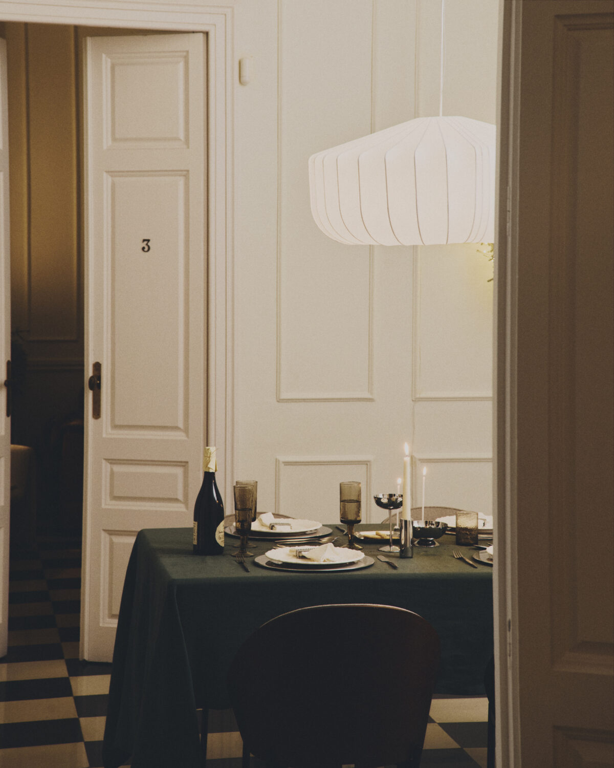 Kave Home Somar plafondlamp van synthetische vezels en stalen staven Ø76 cm - Afbeelding 2