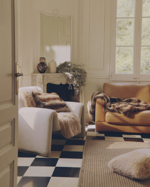 Kave Home Vloerkleed Ardelia van synthetische vezels beige 160 x 230 cm