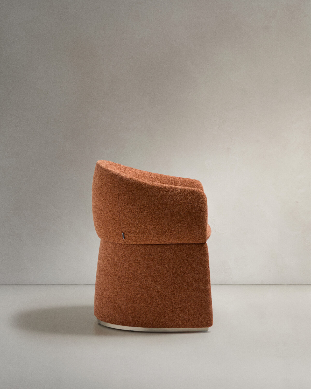 Kave Home Bosca stoel in terracotta chenille - Afbeelding 6