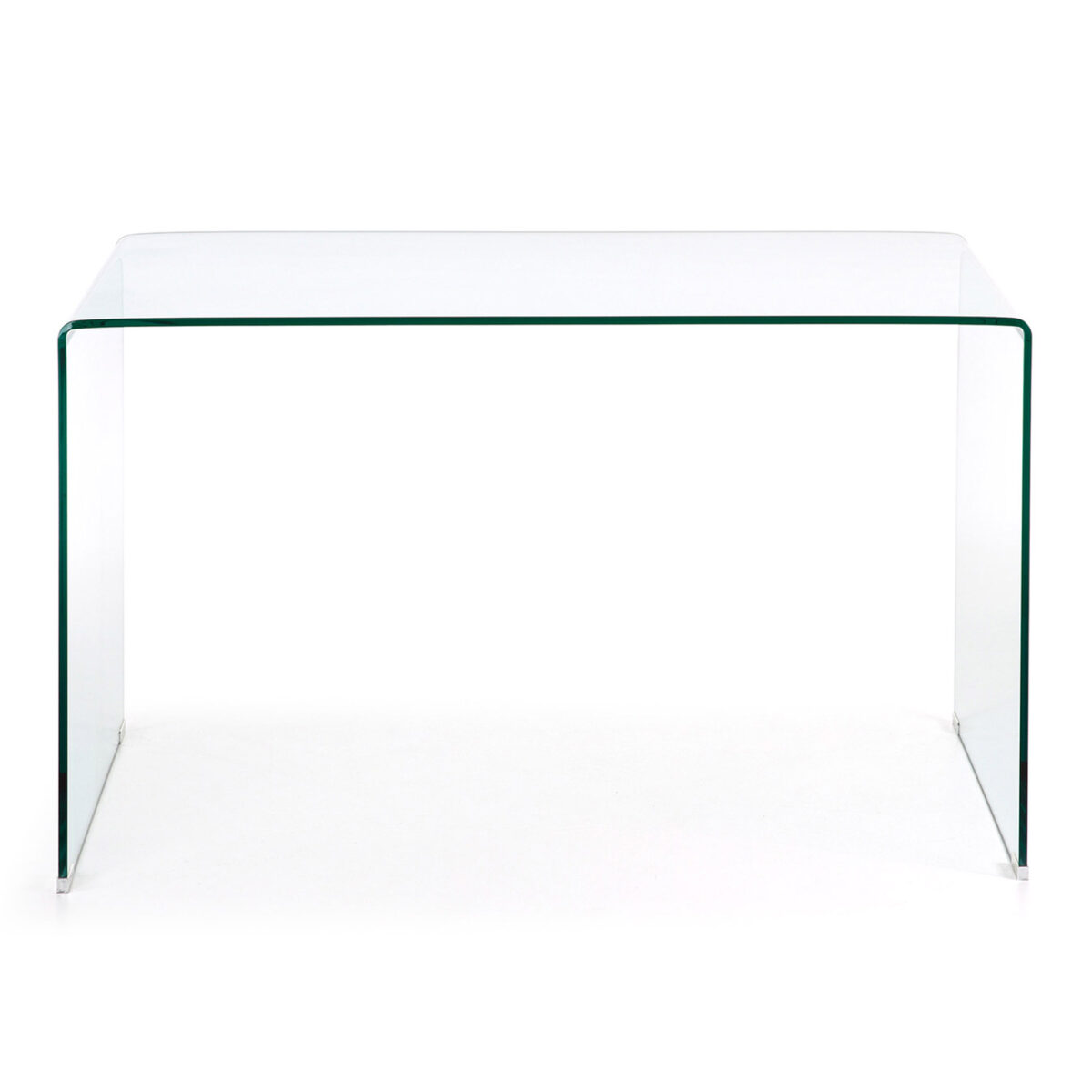 Kave Home Burano glazen tafel 125 x 70 cm - Afbeelding 4