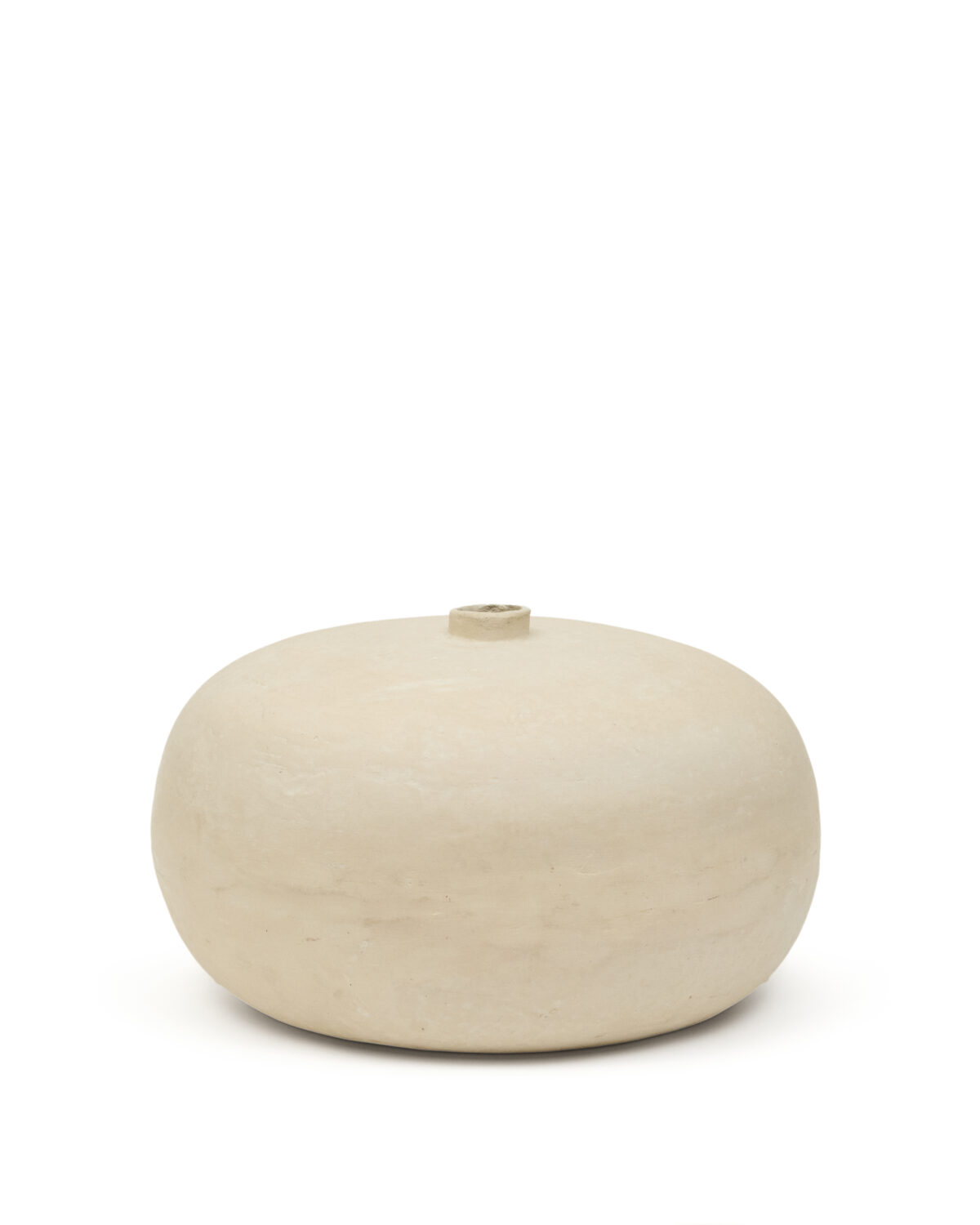 Kave Home Nivala vaas van papier-maché 23 cm - Afbeelding 4