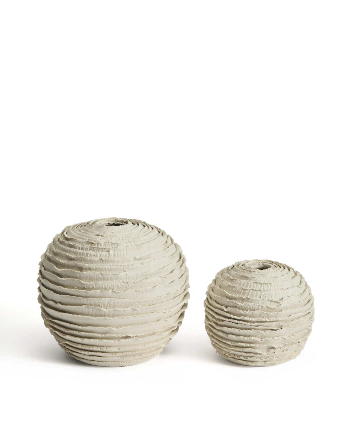 Kave Home Evania vaas van beige keramiek 15,5 cm - Afbeelding 6