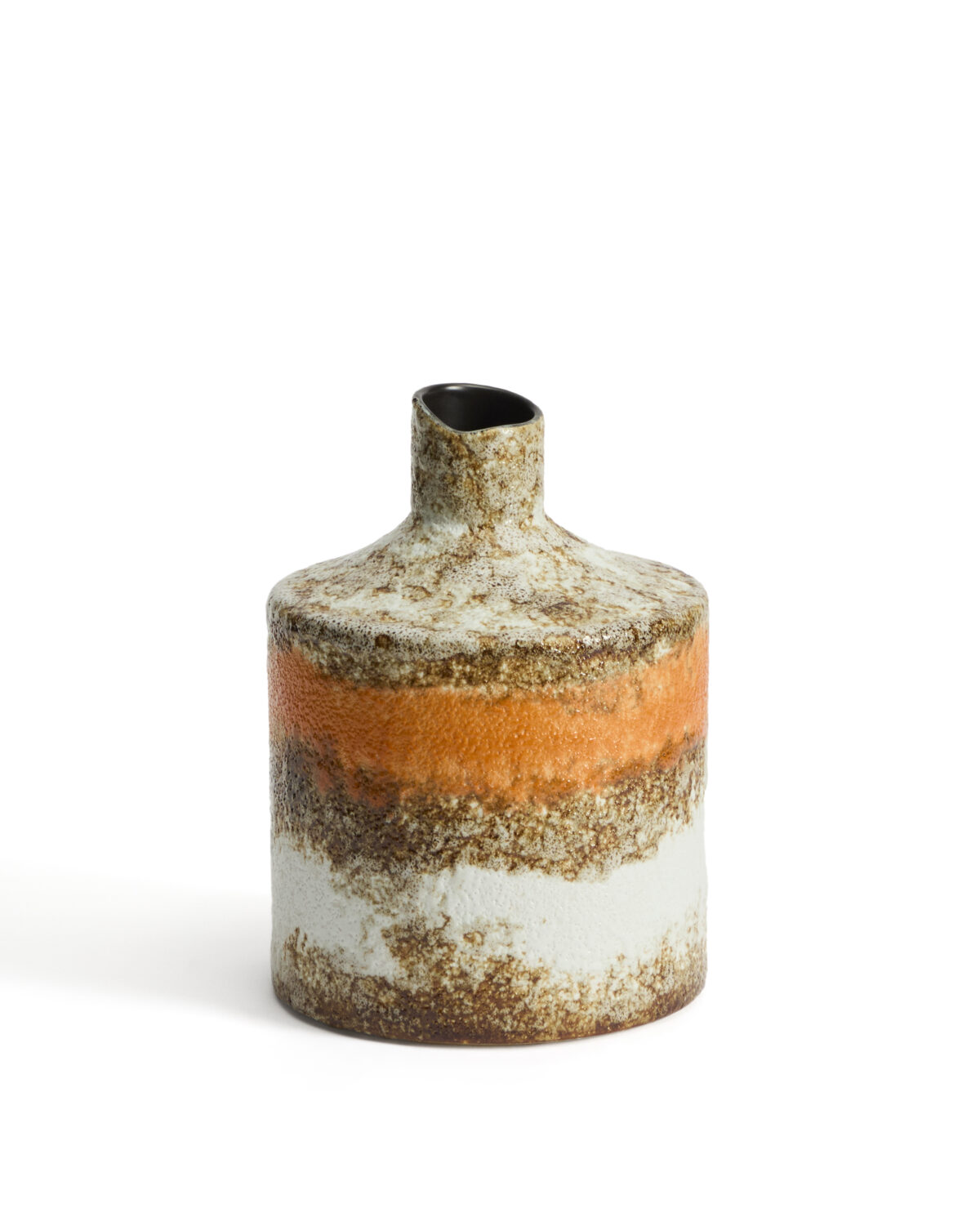 Kave Home Estin vaas van meerkleurig keramiek 25 cm