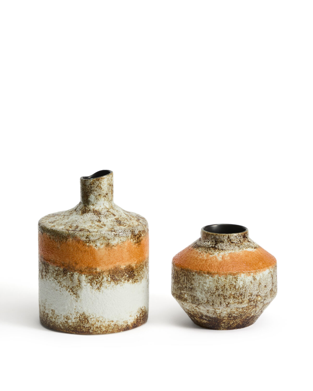 Kave Home Estin vaas van meerkleurig keramiek 25 cm - Afbeelding 6