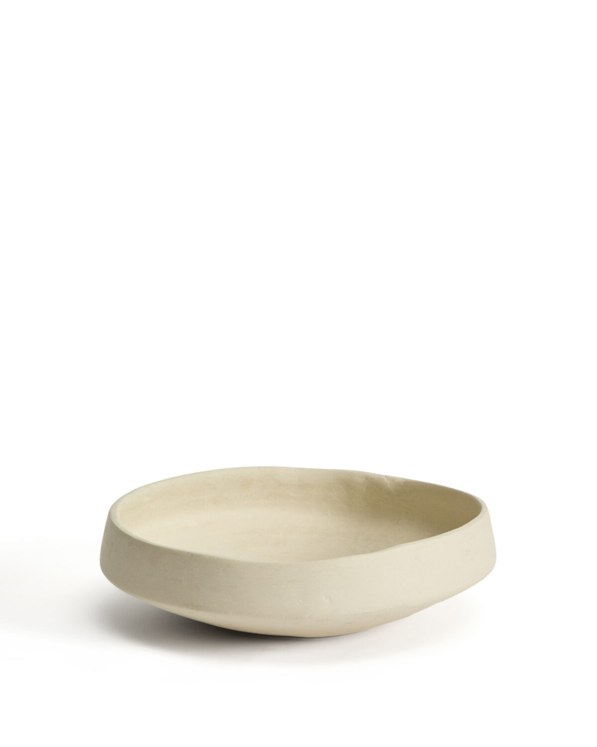 Kave Home Middenschaal Mireni van papier-maché beige Ø 29 cm - Afbeelding 3