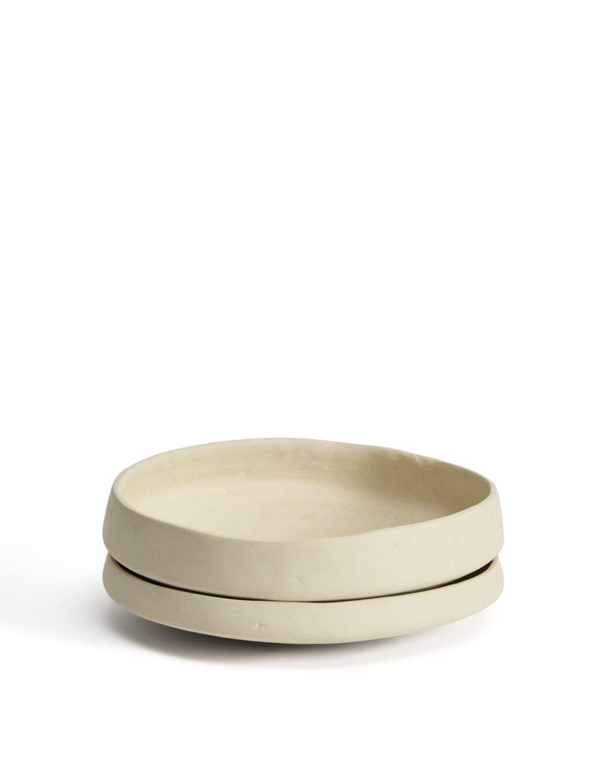 Kave Home Middenschaal Mireni van papier-maché beige Ø 29 cm - Afbeelding 4