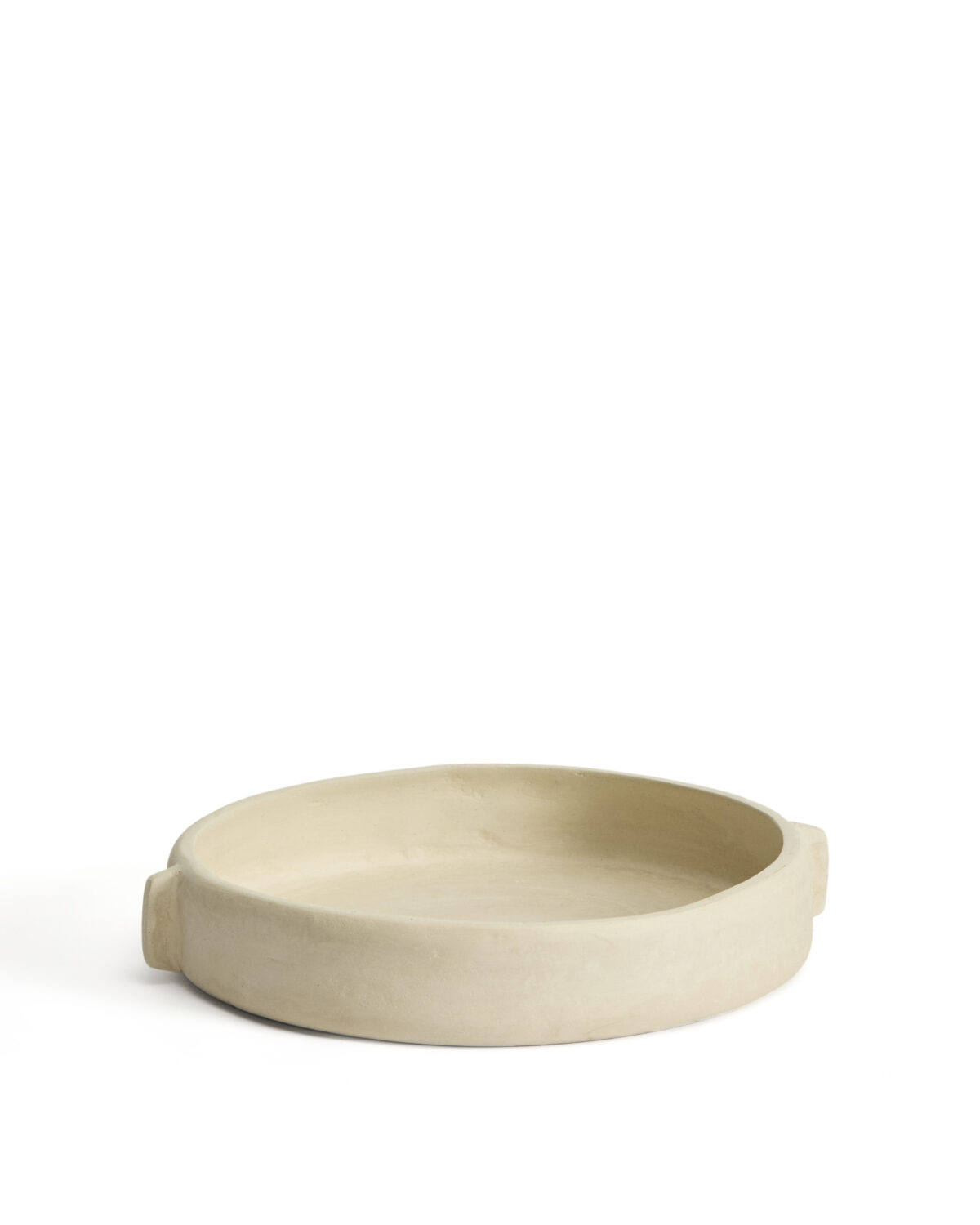 Kave Home Centrotavola Mireni in cartapesta beige Ø 31 cm