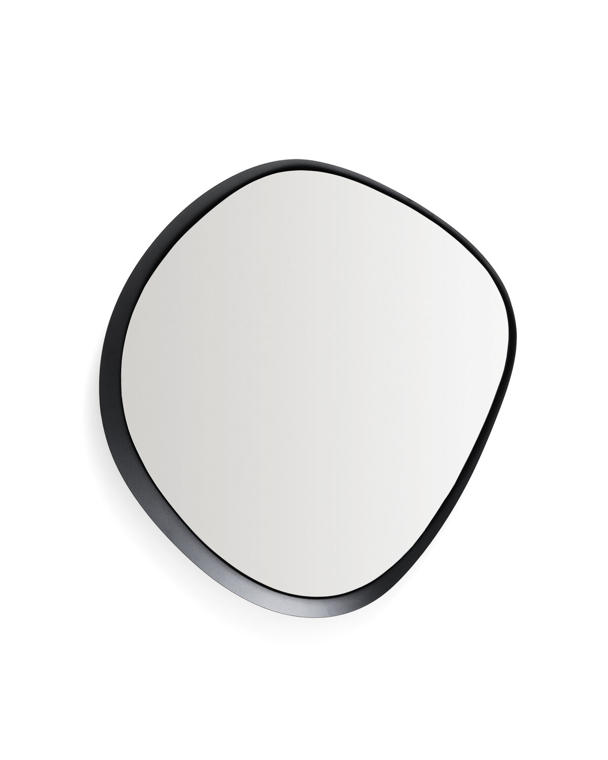 Kave Home Tebel spiegel van zwart metaal 67,5 x 74,5 cm - Afbeelding 3