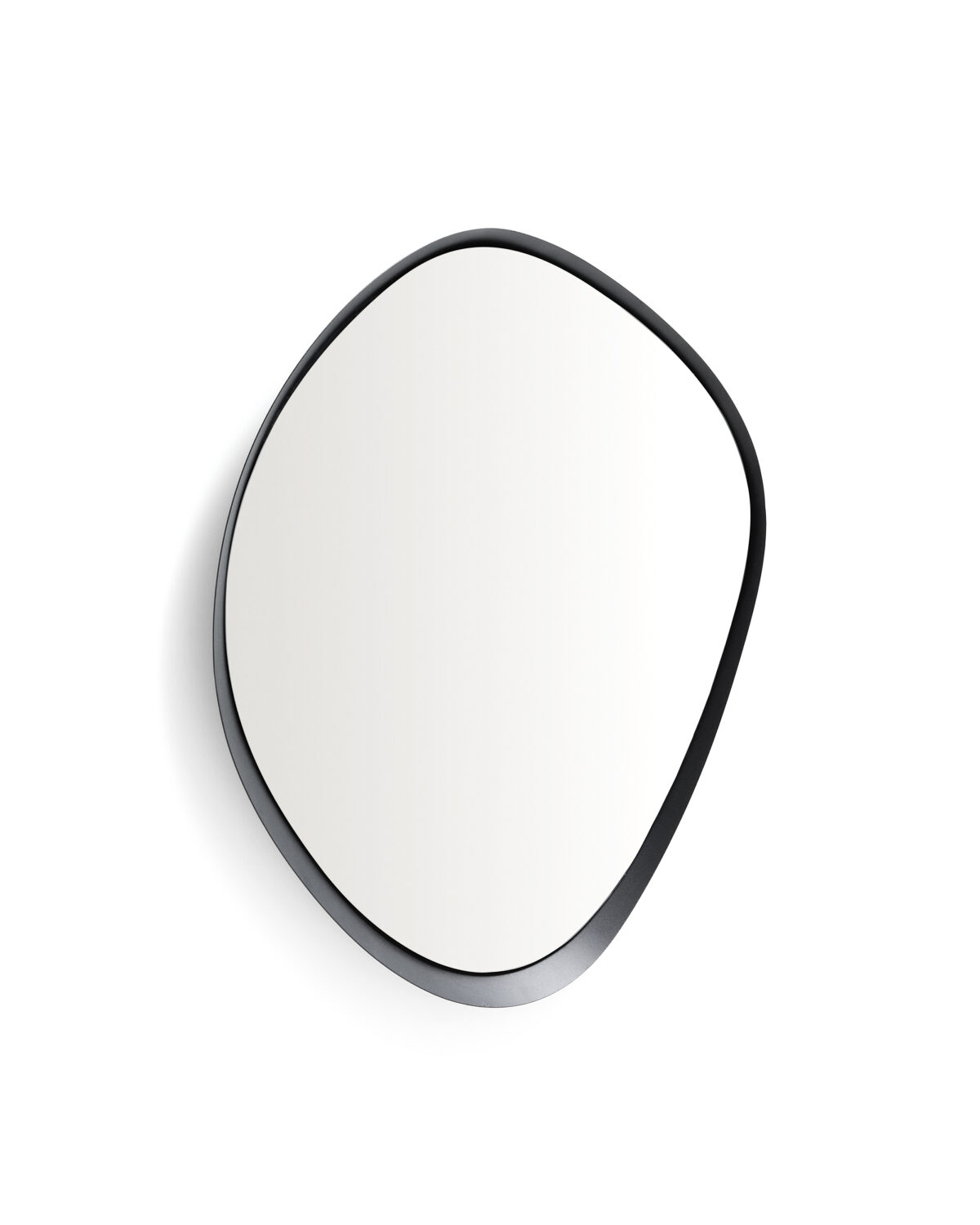 Kave Home Tebel spiegel van zwart metaal 67,5 x 74,5 cm - Afbeelding 4