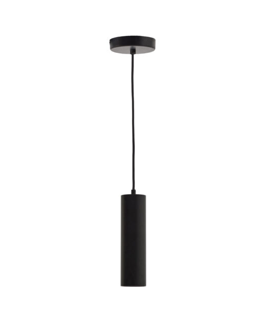 Kave Home Andia plafondlamp van aluminium met zwart gelakte afwerking