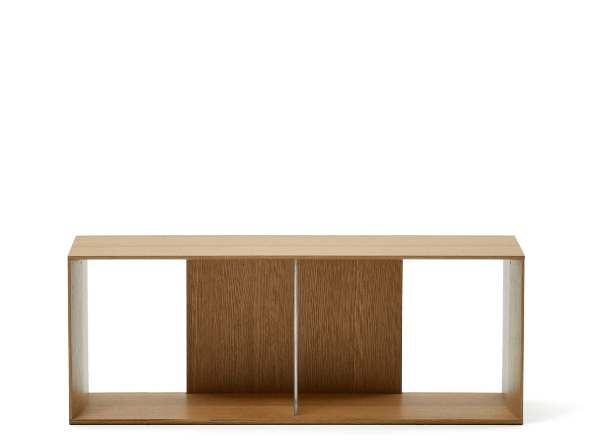 Kave Home Grote Litto eiken fineer stelling 101 x 38 cm