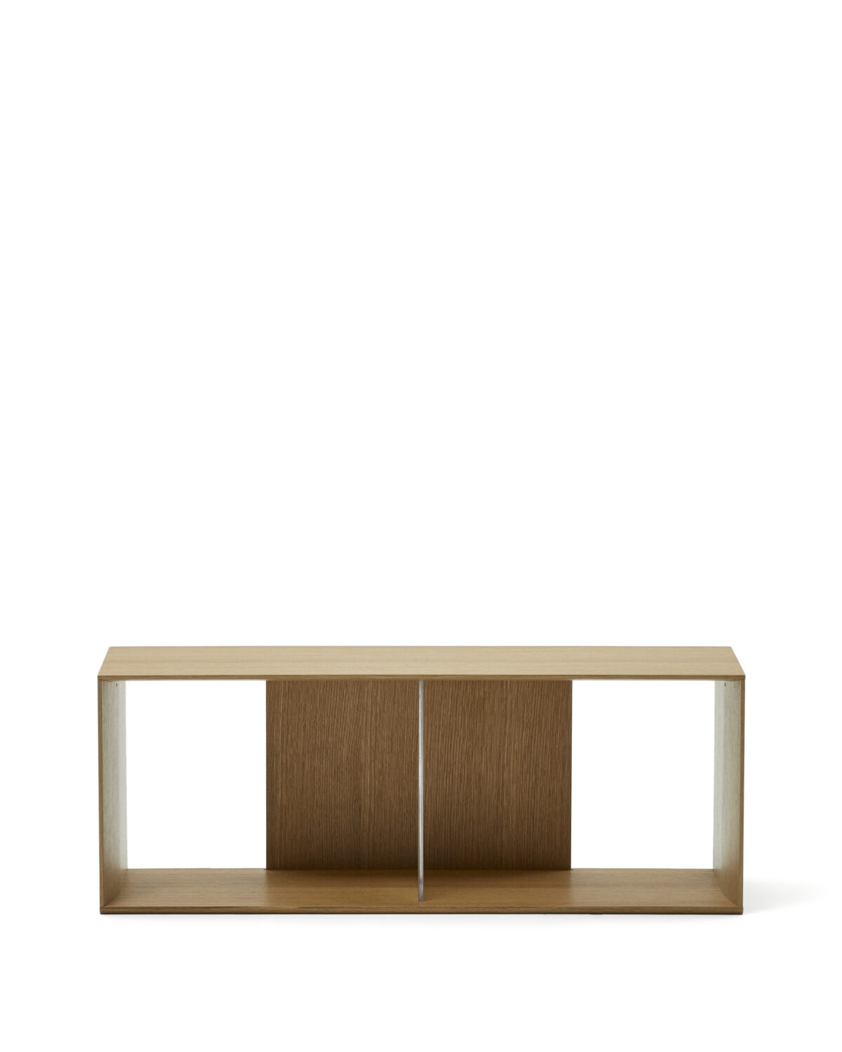 Kave Home Grote Litto eiken fineer stelling 101 x 38 cm - Afbeelding 5