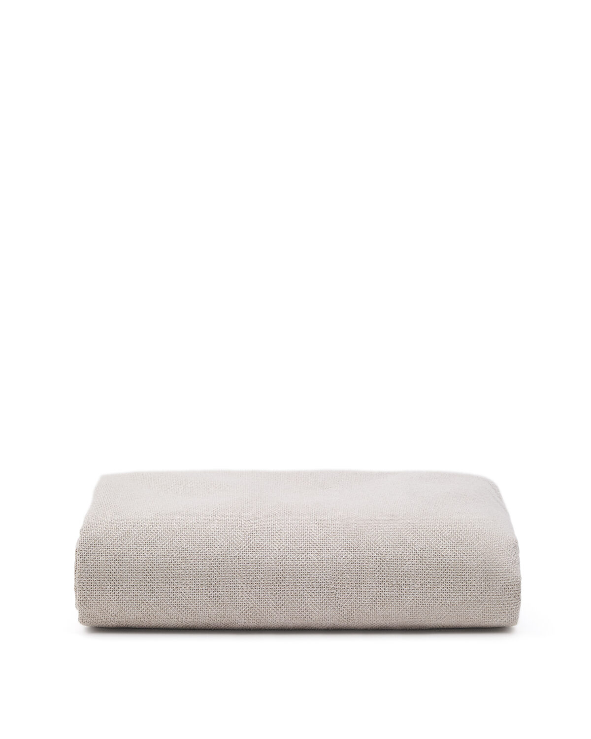 Kave Home Blok beddenhoes beige voor matras van 160 x 200 cm