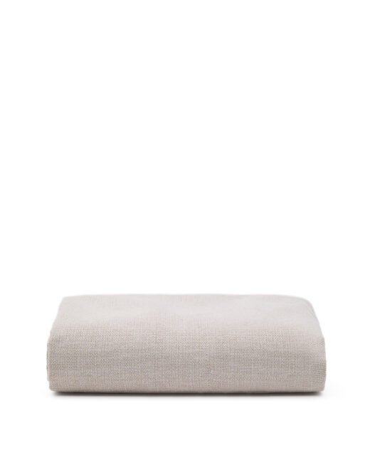 Kave Home Blok beddenhoes beige voor matras van 160 x 200 cm