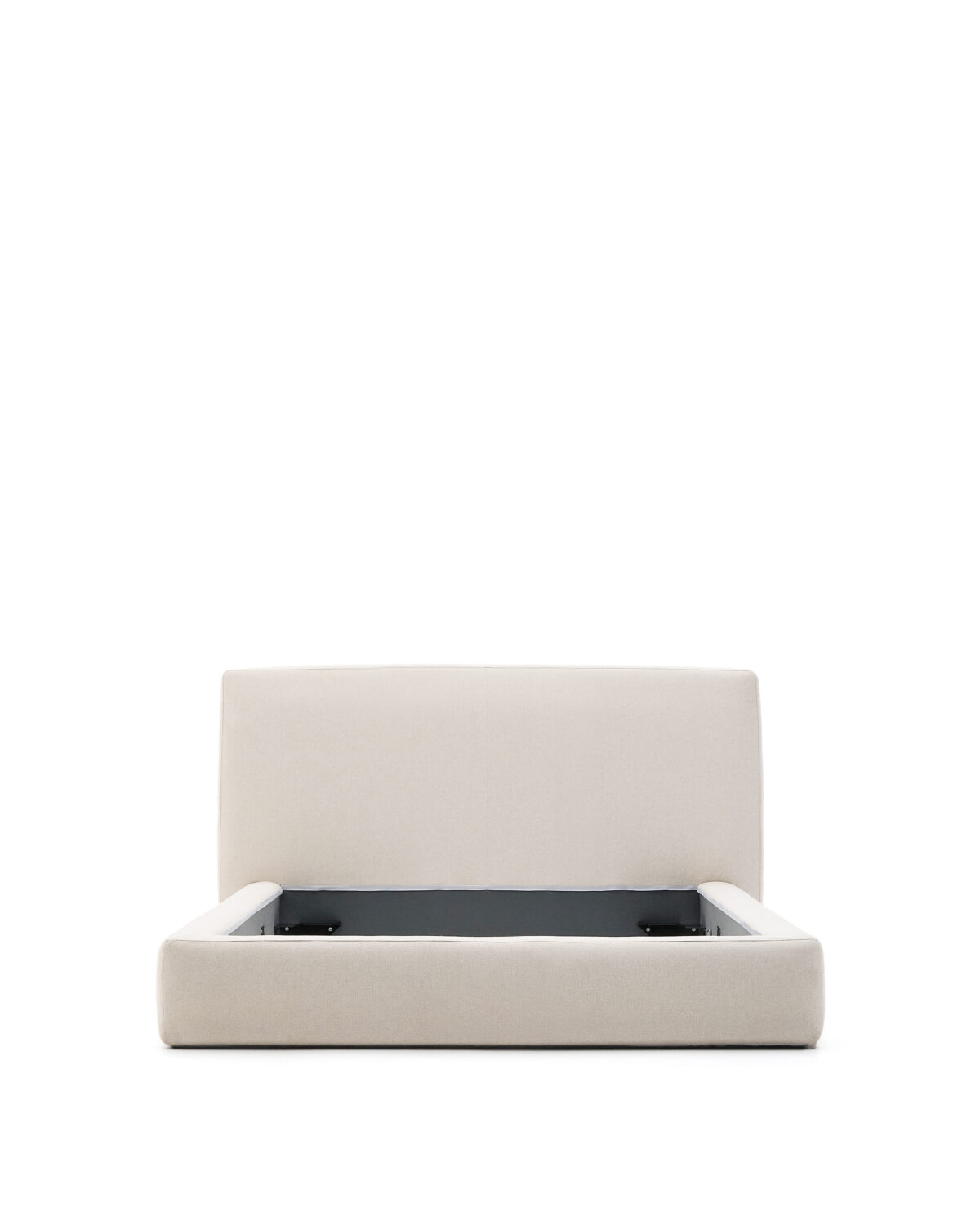 Kave Home Blok beddenhoes beige voor matras van 160 x 200 cm - Afbeelding 4