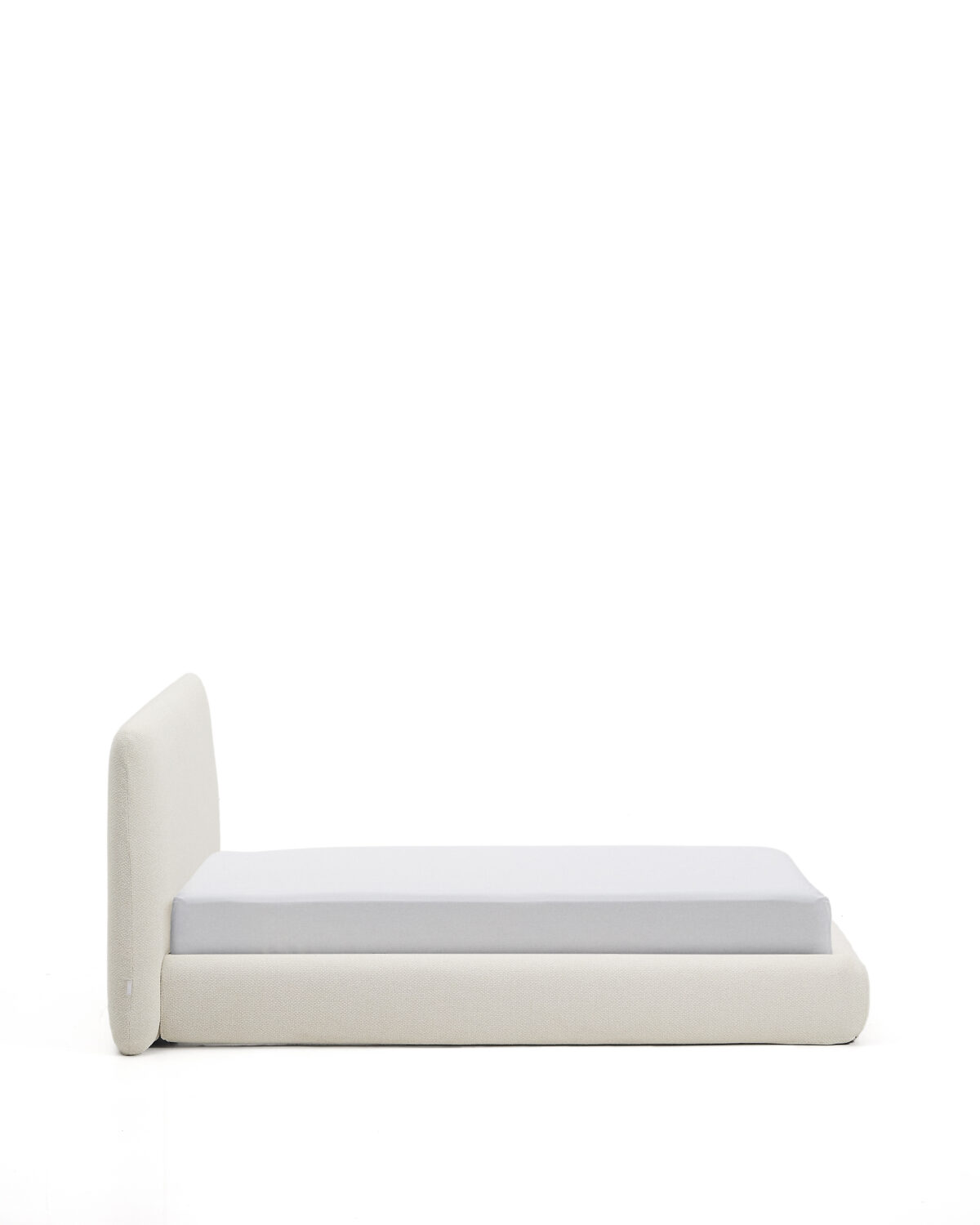 Kave Home Martina bed met afneembare hoes van ecru chenille voor matras van 160 x 200 cm - Afbeelding 6