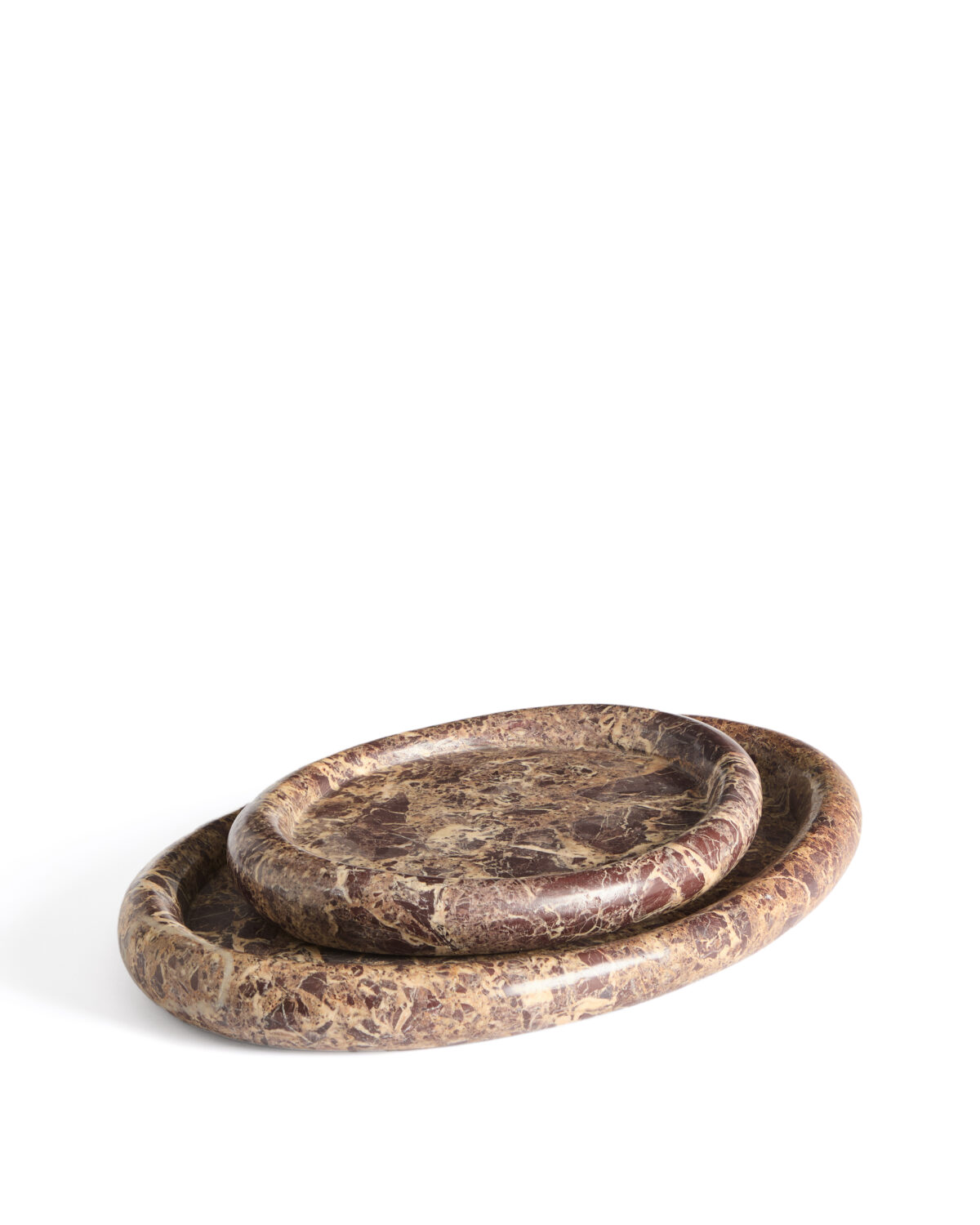 Kave Home Lenorel groen dienblad van marmer 43 x 28 cm - Afbeelding 6