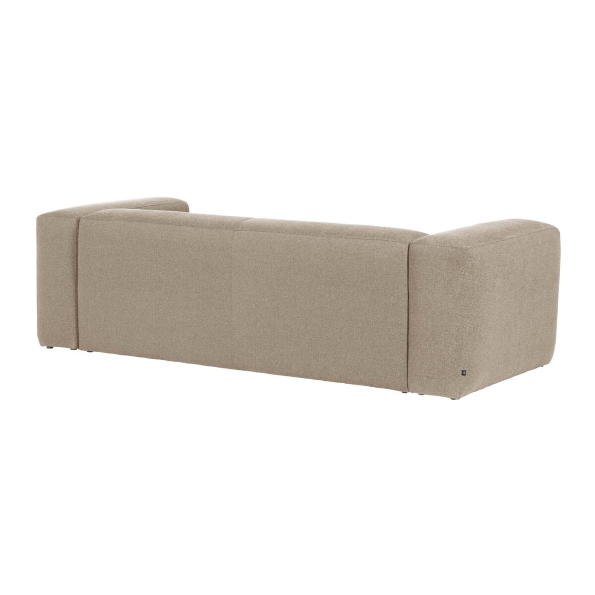 Kave Home Blok 2-zitsbank in beige chenille met een chaise longue rechts 240 cm FSC Mix Credit - Afbeelding 7