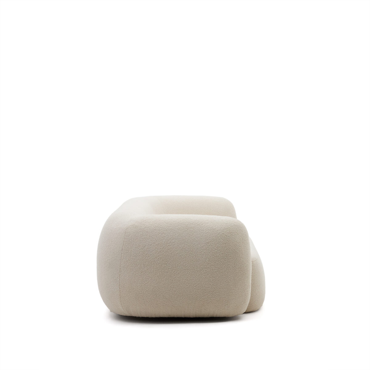 Kave Home Martina 3-zitsbank in ecru bouclé 246 cm FSC Mix Credit - Afbeelding 9