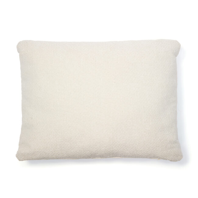 Kave Home Martina kussen in ecru chenille 47 x 36 cm