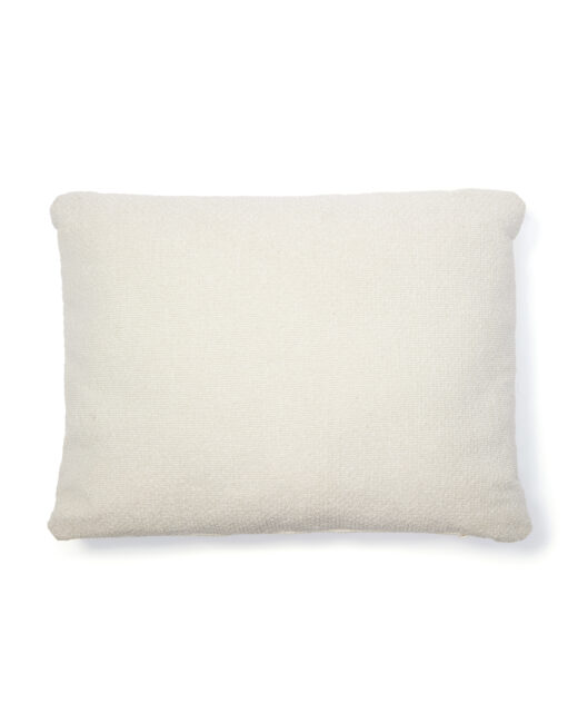 Kave Home Martina kussen in ecru chenille 47 x 36 cm