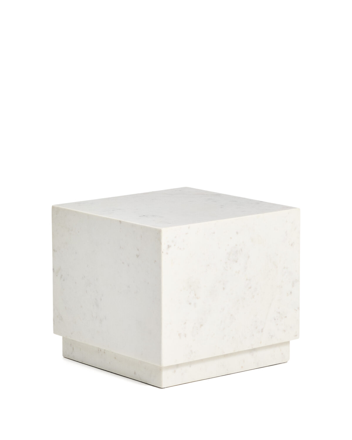 Kave Home Sorein witte bijzettafel van marmer 40 x 40 cm - Afbeelding 4