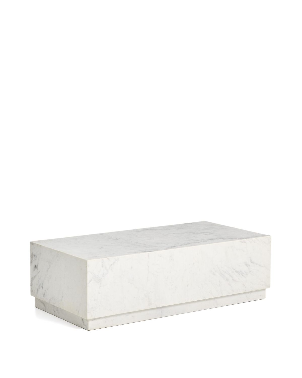 Kave Home Sorein salontafel van wit marmer 100 x 50 cm - Afbeelding 4