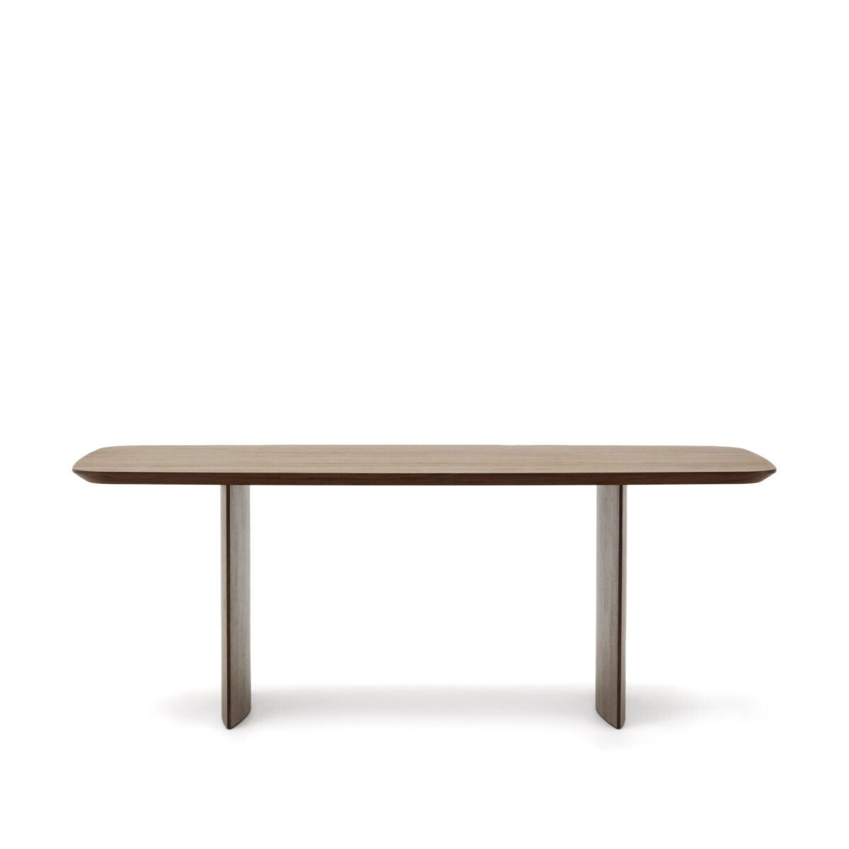 Kave Home Litto tafel van walnootfineer 200 x 100 cm - Afbeelding 8
