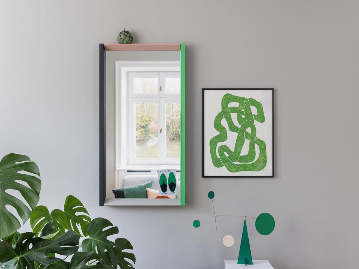 Vitra colour frame spiegel