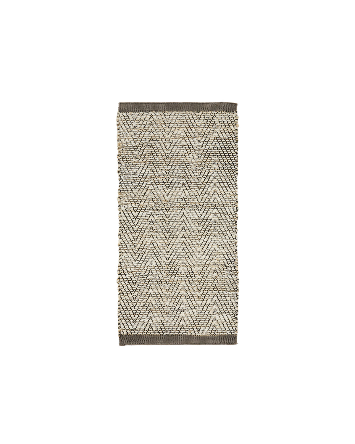 Kave Home Arpe gangtapijt van beige jute met jacquard 70 x 140 cm - Afbeelding 3