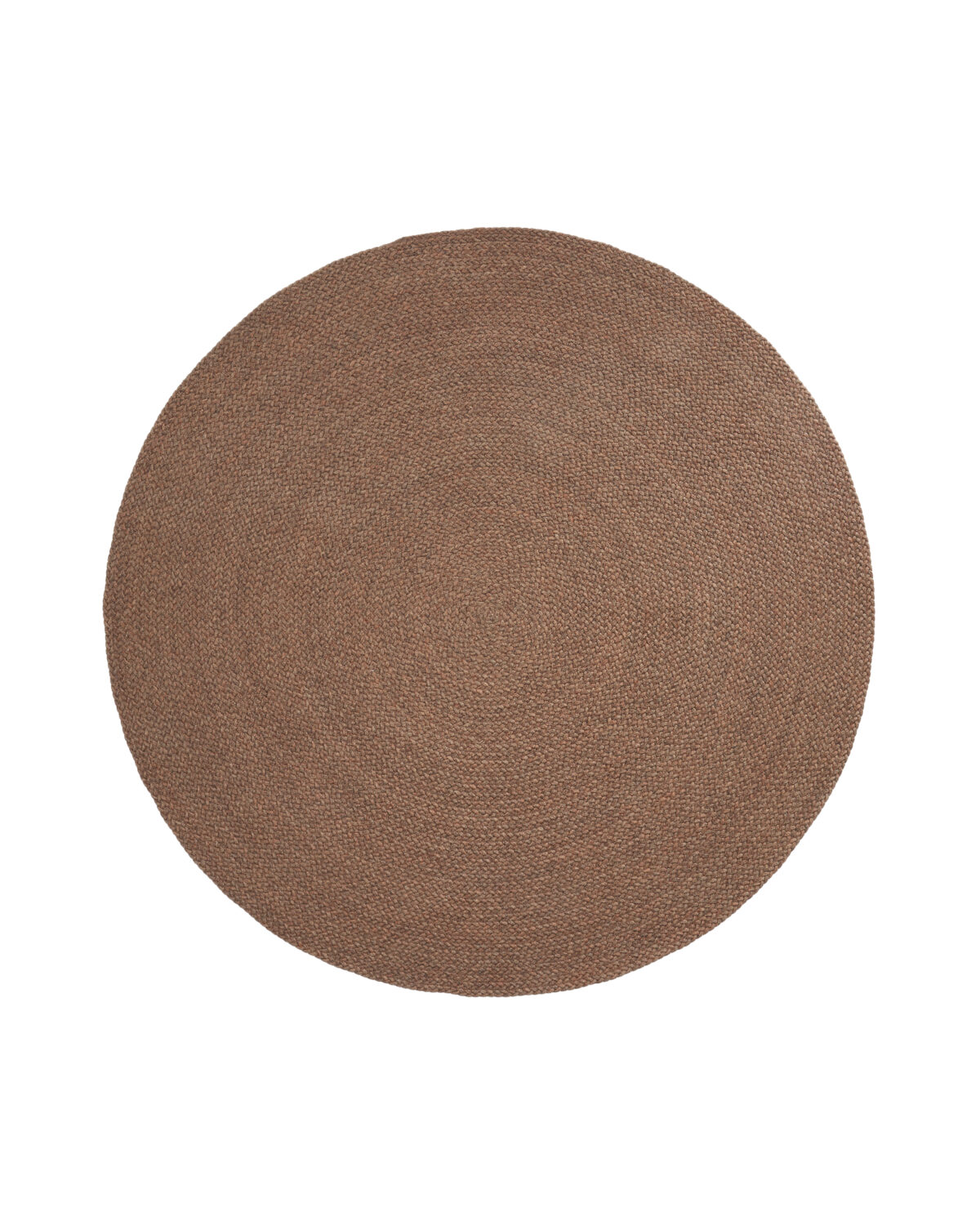 Kave Home Vloerkleed Despas van synthetische vezels terracotta Ø200 cm