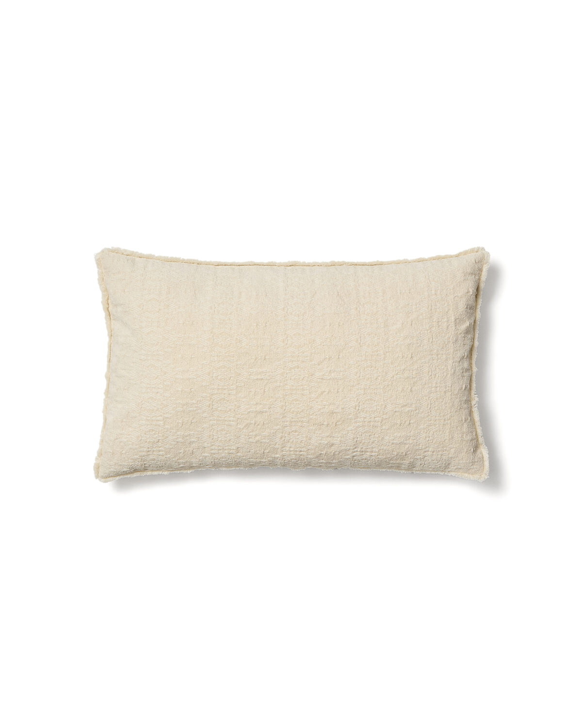Kave Home Narela kussenhoes van naturel jacquard katoen en viscose 50 x 30 cm - Afbeelding 6