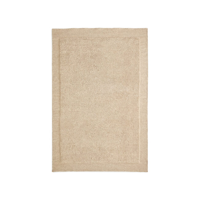Kave Home Marely-vloerkleed beige van wol 160 x 230 cm